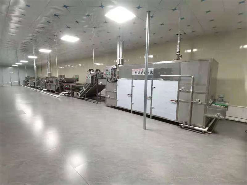 螺螄粉調(diào)料包清洗浮選巴氏滅菌冷卻瀝水烘干流水線(xiàn)