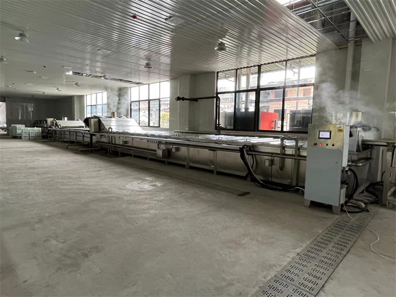 泡椒竹筍巴氏滅菌、冷卻、風(fēng)干流水線