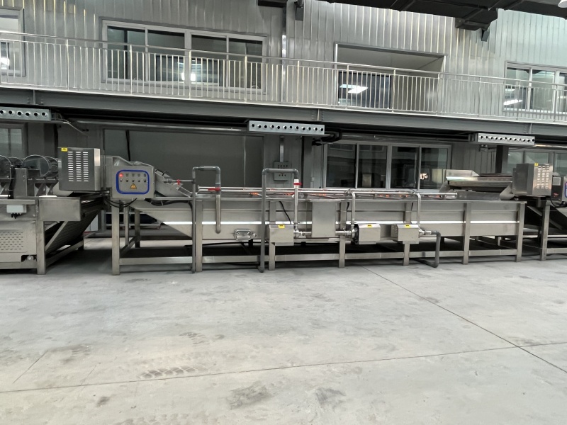 酸菜巴氏殺 菌清洗風(fēng)干線